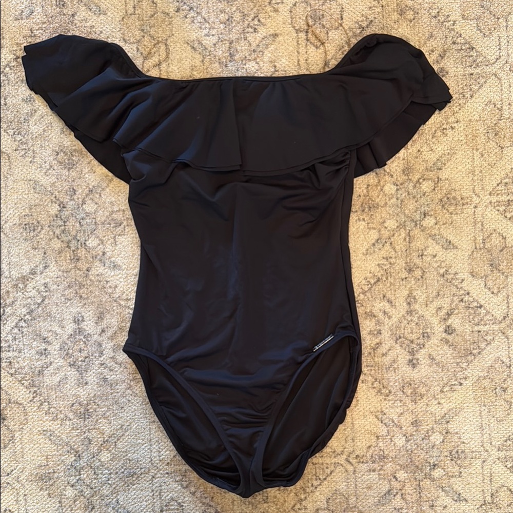 Women’s Black Michael Kors One Piece Swimsuit